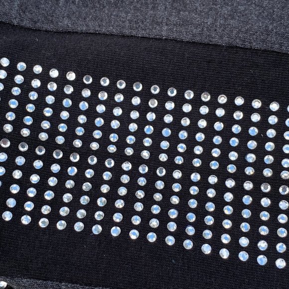 Victoria's Secret PINK High Waist Cotton Colorblock Leggings with Rhinestones - Picture 7 of 13